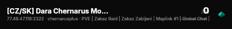 [CZ/SK] Dara Chernarus Morava-games.cz MapLink PVE live status badge