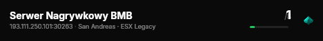 Serwer Nagrywkowy BMB live status badge
