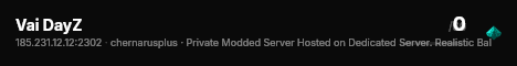 Vai DayZ live status badge