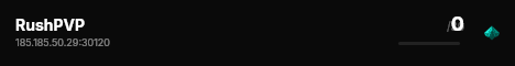 RushPVP live status badge
