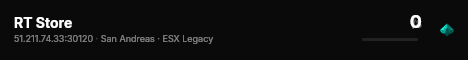 RT Store live status badge