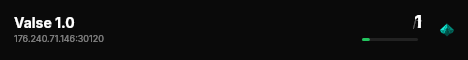 Valse 1.0 live status badge