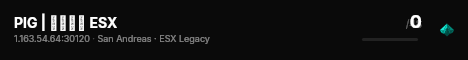PIG | 繁體中文 ESX live status badge