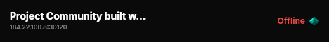 Project Community built with Qbox Project by The Community! live status badge