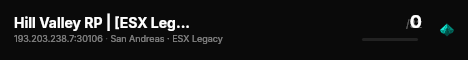 Hill Valley RP | [ESX Legacy] live status badge