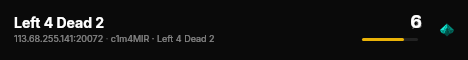 Left 4 Dead 2 live status badge