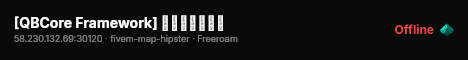 [QBCore Framework] 서해특별자치도 live status badge