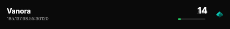 Vanora live status badge