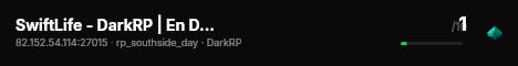 SwiftLife - DarkRP | En Développement live status badge