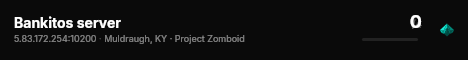 Bankitos server live status badge