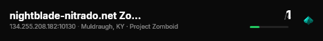 nightblade-nitrado.net Zomboid live status badge