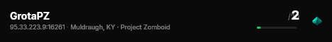 GrotaPZ live status badge