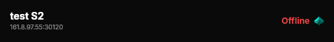 test S2 live status badge