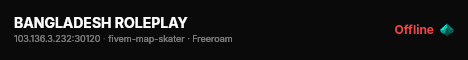 BANGLADESH ROLEPLAY live status badge