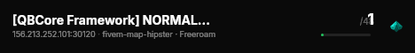 [QBCore Framework] NORMAL...! live status badge