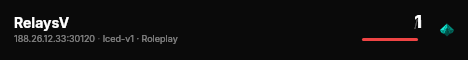 RelaysV live status badge