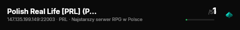 Polish Real Life [PRL] (Polski Serwer RPG) live status badge