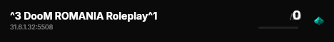 ^3 DooM ROMANIA Roleplay^1 live status badge