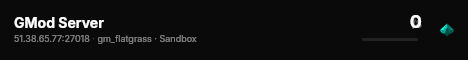 GMod Server live status badge