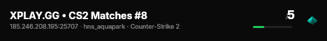 XPLAY.GG • CS2 Matches #8 live status badge