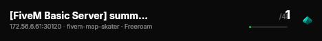 [FiveM Basic Server] summerla live status badge