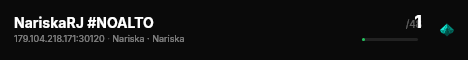 NariskaRJ #NOALTO live status badge
