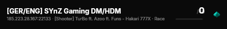 [GER/ENG] SYnZ Gaming DM/HDM live status badge