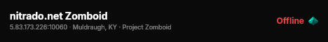 nitrado.net Zomboid live status badge