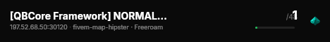 [QBCore Framework] NORMAL...! live status badge
