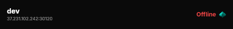 dev live status badge