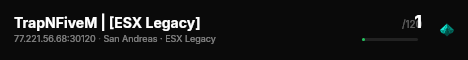 TrapNFiveM | [ESX Legacy] live status badge