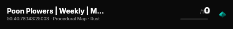 Poon Plowers | Weekly | Monday FRESH SERVER live status badge