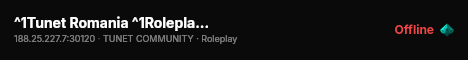 ^1Tunet Romania ^1Roleplay [SV TESTE] live status badge