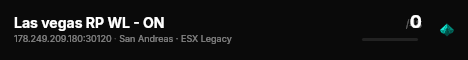 Las vegas RP WL - ON live status badge