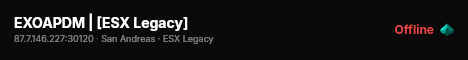 EXOAPDM | [ESX Legacy] live status badge