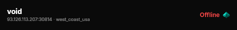 void live status badge