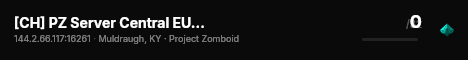 [CH] PZ Server Central EU | PVE | Test live status badge