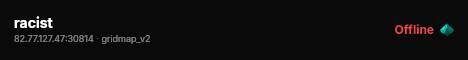 racist live status badge