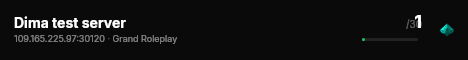 Dima test server live status badge