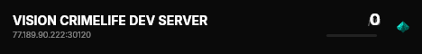 VISION CRIMELIFE DEV SERVER live status badge