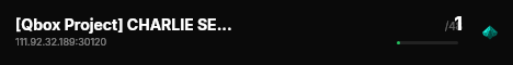 [Qbox Project] CHARLIE SERVER live status badge