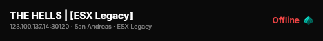 THE HELLS | [ESX Legacy] live status badge