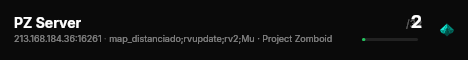 PZ Server live status badge