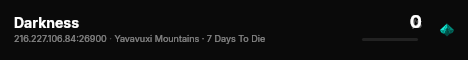 Darkness live status badge