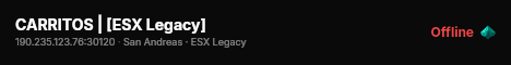 CARRITOS | [ESX Legacy] live status badge
