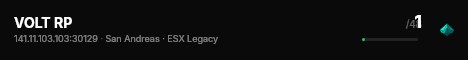 VOLT RP live status badge