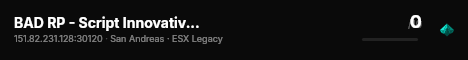 test-generale | [ESX Legacy] live status badge