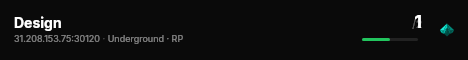 Design live status badge