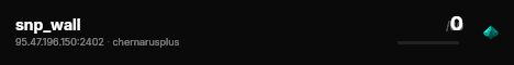snp_wall live status badge