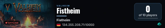 Fistheim live status badge